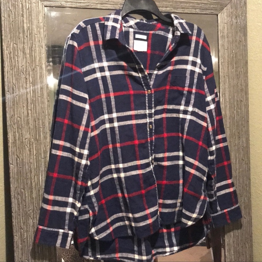 Blue flannel